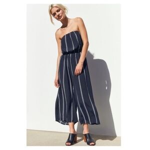 NEW Urban Outfitters Jackson Culotte Strapless Jumpsuit XS